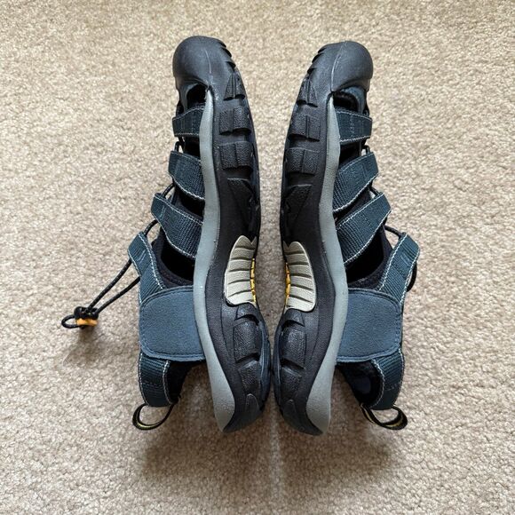 Keen Newport H2 Mens 8.5 Sandals Closed Toe Hiking Water Shoes Fishing Blue main image 9